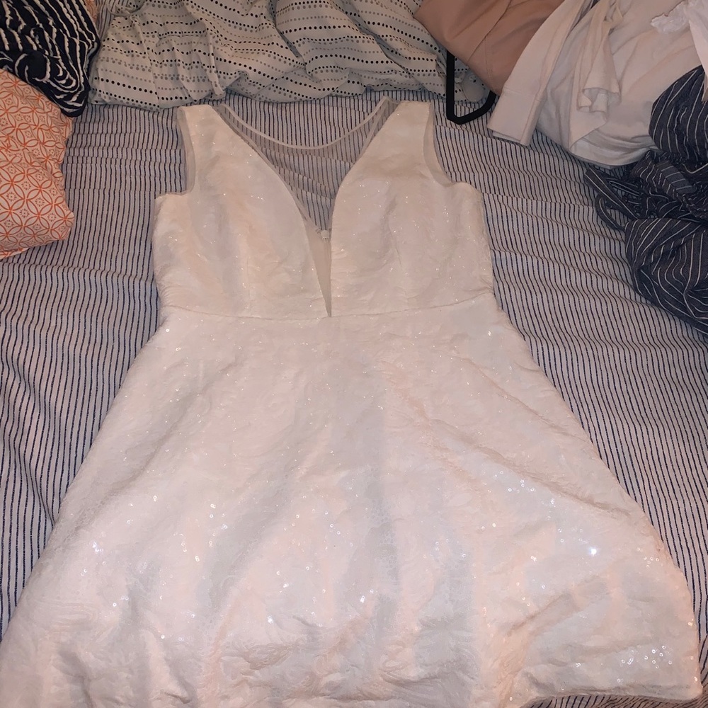 White dress